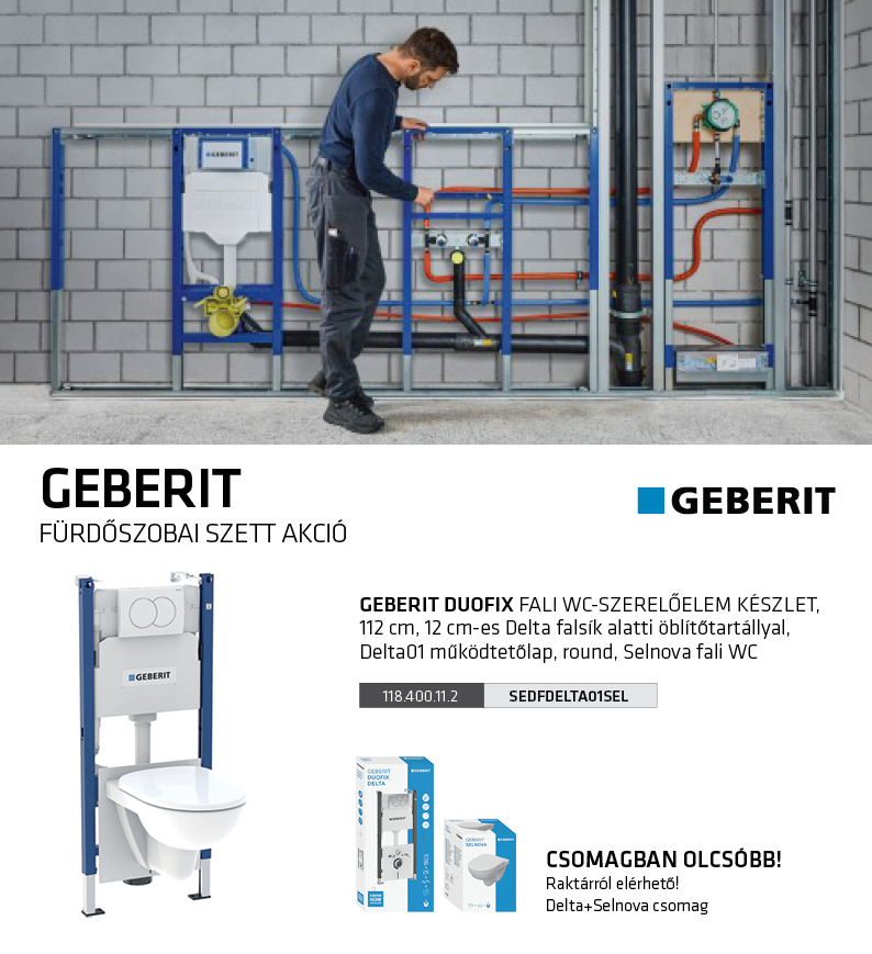 Geberit Duofix akció